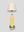 Tischlampe Eichenholz Edelstahl Lampenschirm Handarbeit