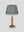Tischlampe Rostoptik Lampenschirm schwarz