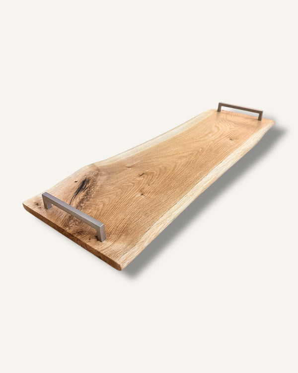 Apérobrett / Servierbrett aus Eichenholz