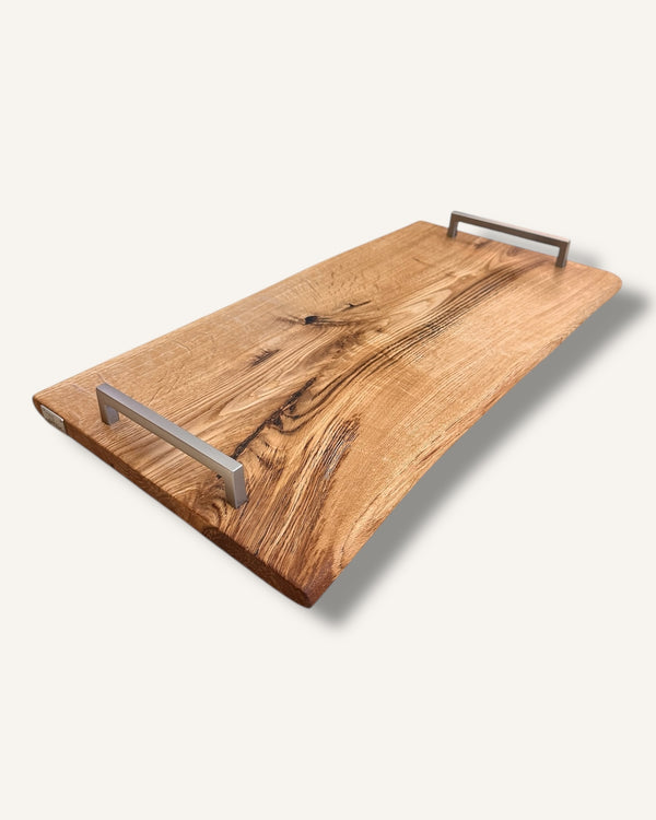 Apérobrett / Servierbrett aus Eichenholz