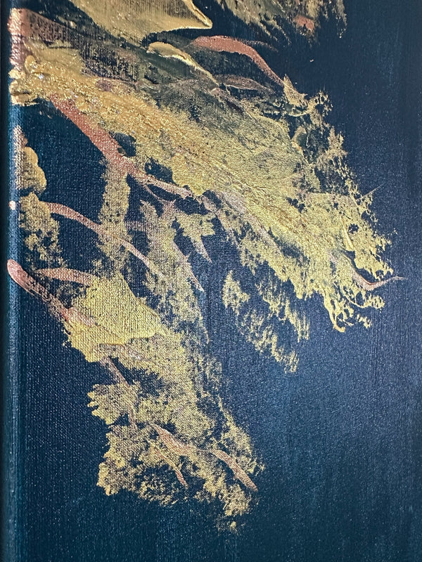 Baum Gold, Acryl auf Leinwand, 90x93cm