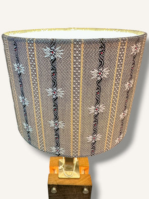 Tischleuchte Altholz Eiche Alpen-Chic mit Ambiente LED