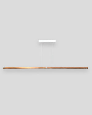 hängelampe pendelleuchte led dimmbar buche höhenverstellbar