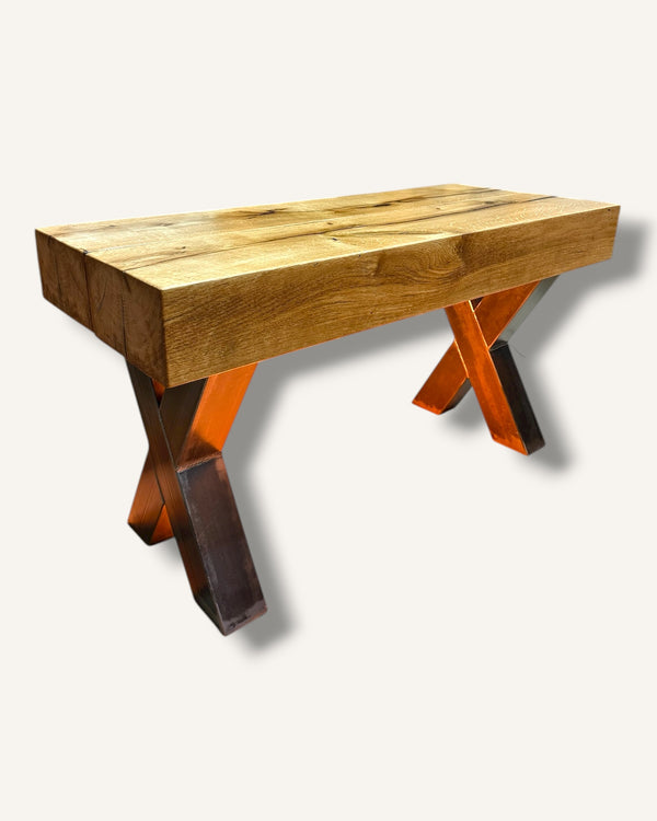 sitzbank eichenholz lowboard led dimmbar 