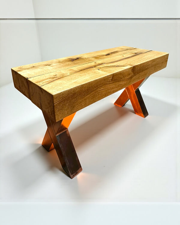 sitzbank eichenholz lowboard led dimmbar 