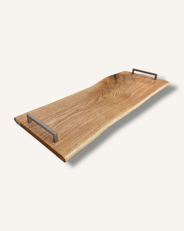 Apérobrett / Servierbrett aus Eichenholz