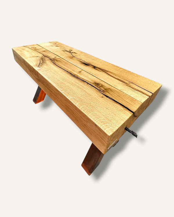 sitzbank eichenholz lowboard led dimmbar 