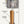 Design-Tischlampe aus geölter Eiche und gebürstetem Edelstahl