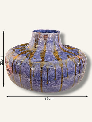 Vase blumenvase ton