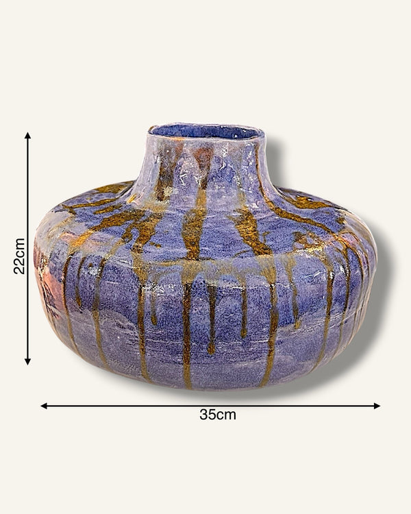 Vase blumenvase ton