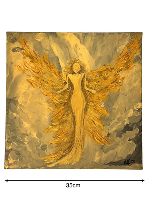 Gemälde acryl engel