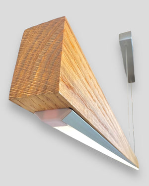 Hängelampe Pendellampe Holz Eiche Altholz LED dimmbar höhenverstellbar