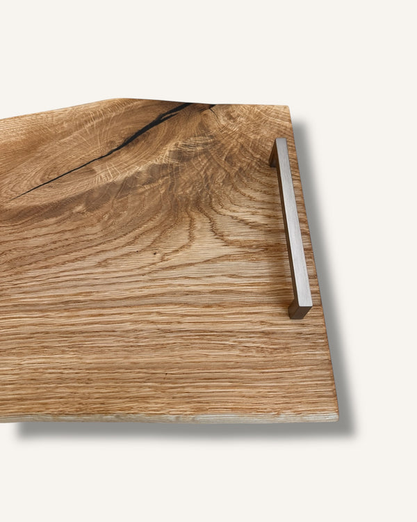 Apérobrett / Servierbrett aus Eichenholz
