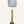 Rustikale Design Stehlampe aus Holz und Edelstahl im Chalet Stil