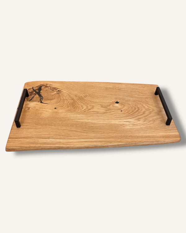 Apérobrett / Servierbrett aus Eichenholz