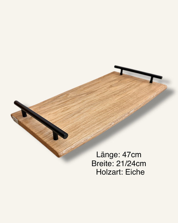 Apérobrett / Servierbrett aus Eichenholz