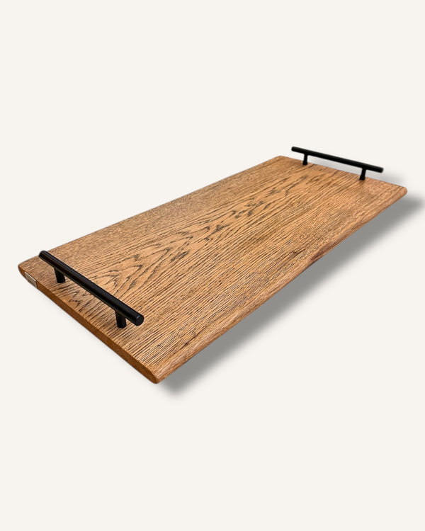 Apérobrett / Servierbrett aus Eichenholz