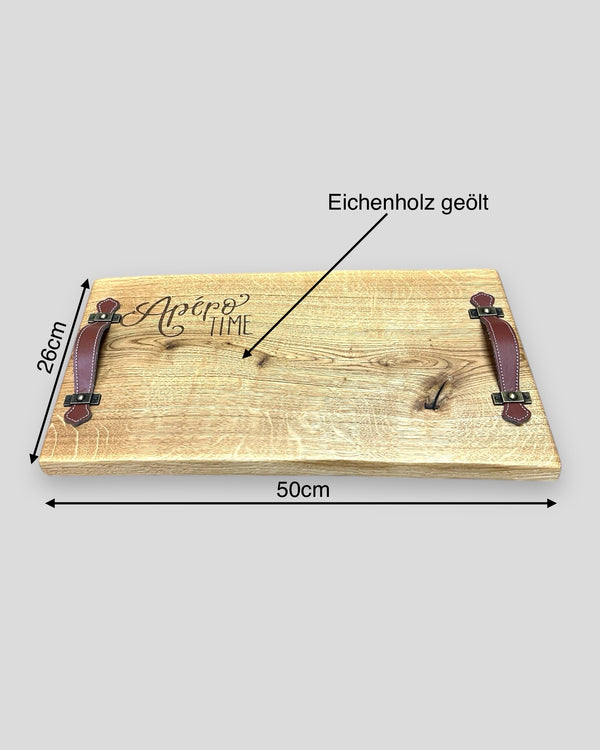 Apérobrett Servierbrett eichenholz Schneidebrett