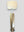 Stehlampe Eichenbalken rustikal Edelstahl Lampenschirm