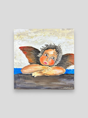 Engel Gemälde Leinwand Acryl
