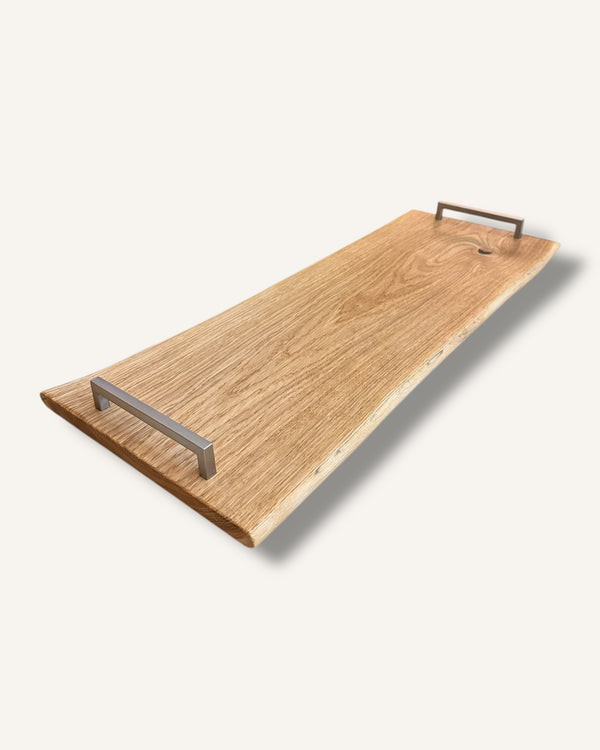 Apérobrett / Servierbrett aus Eichenholz