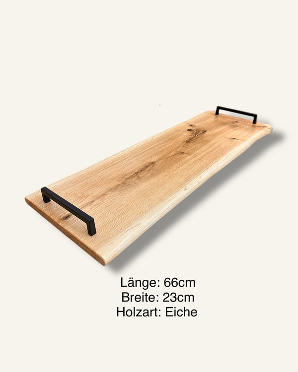Apérobrett / Servierbrett aus Eichenholz