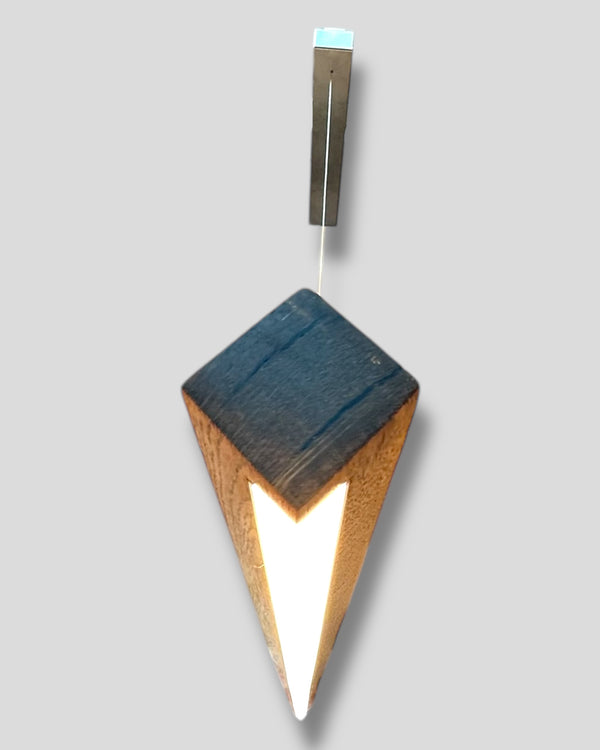 Hängelampe Pendellampe Holz Eiche Altholz LED dimmbar höhenverstellbar Holzlampe Massivholz
