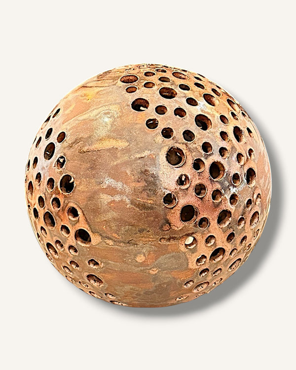 Kugel ton teelicht