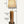 Design-Tischlampe aus geölter Eiche und gebürstetem Edelstahl