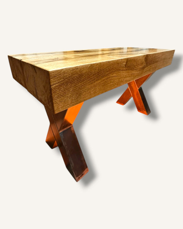 sitzbank eichenholz lowboard led dimmbar 