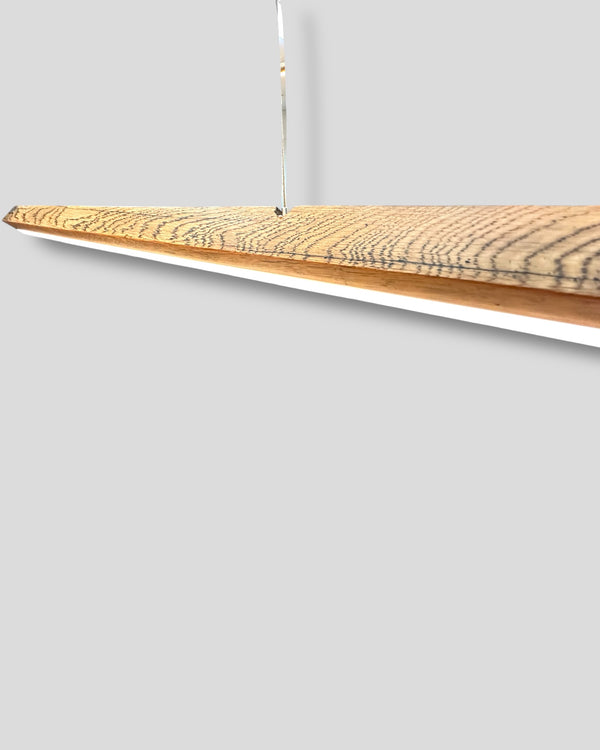 Hängelampe Pendellampe Holz Eiche Altholz LED dimmbar höhenverstellbar Holzlampe Massivholz