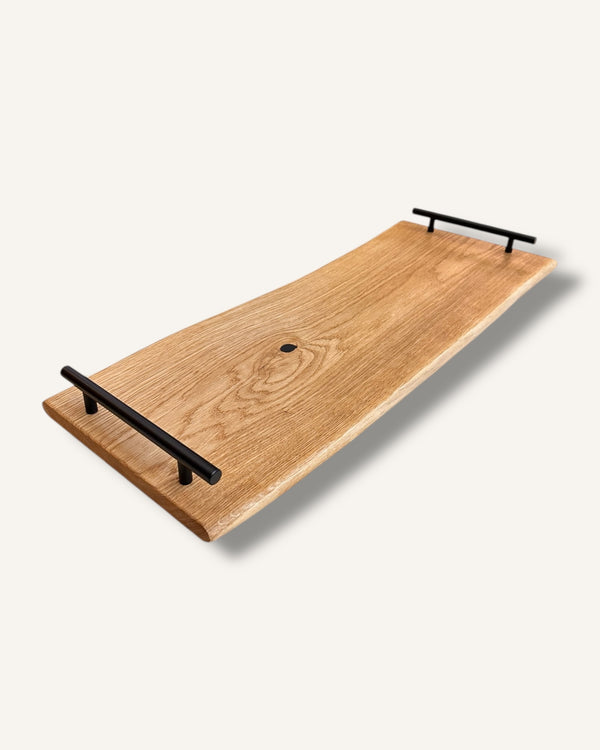 Apérobrett / Servierbrett aus Eichenholz