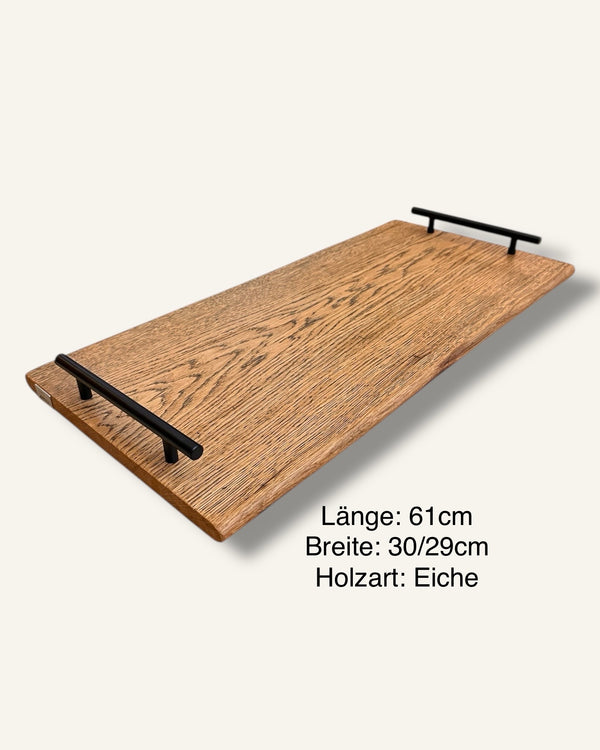 Apérobrett / Servierbrett aus Eichenholz