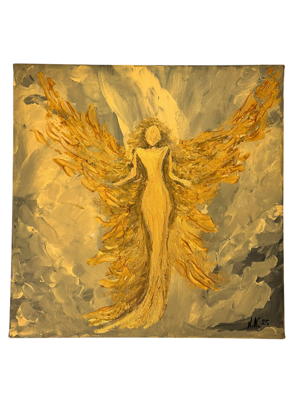 Gemälde acryl engel