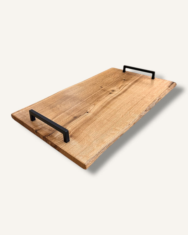 Apérobrett / Servierbrett aus Eichenholz