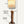 Design-Tischlampe aus geölter Eiche und gebürstetem Edelstahl