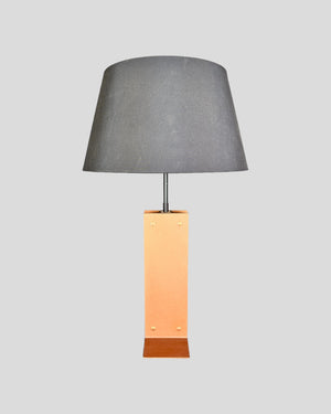 Design-Tischleuchte in Rostoptik für Wohnzimmer oder Sideboard
