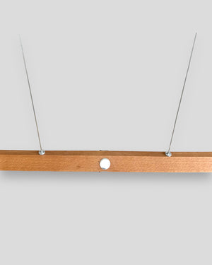 hängelampe pendelleuchte led dimmbar buche höhenverstellbar