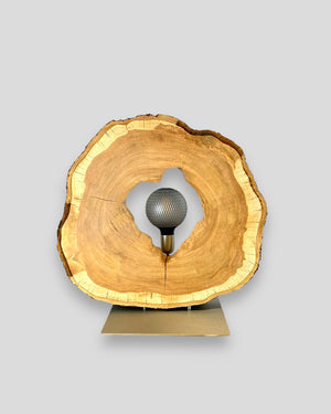 Kirschbaum Unikat Tischleuchte