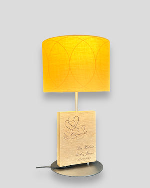 Geschenk Hochzeit Gravur Lampe